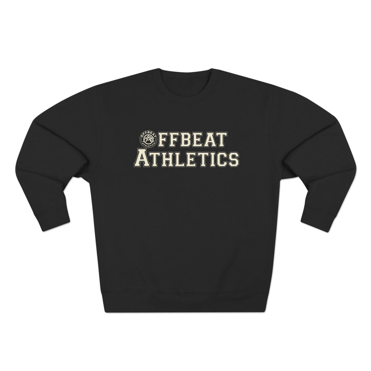 Offbeat Athletics Crewneck Sweatshirt — Vintage Collegiate Athletic Pullover