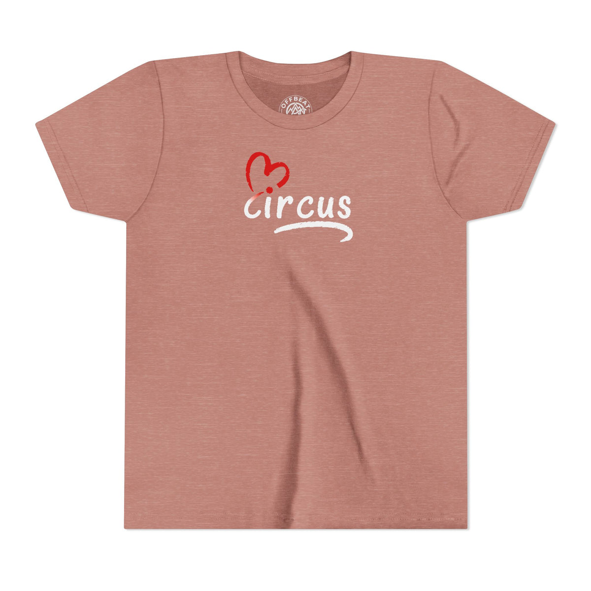 Youth Tee — Heart Circus Graphic Kids Shirt