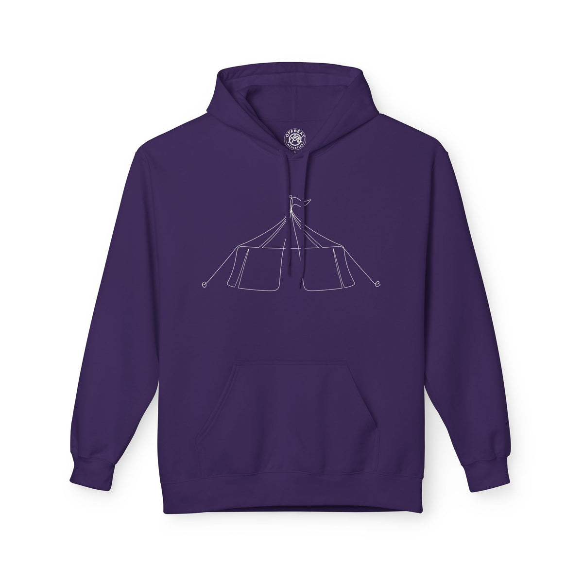 Minimalist Circus Tent Hoodie
