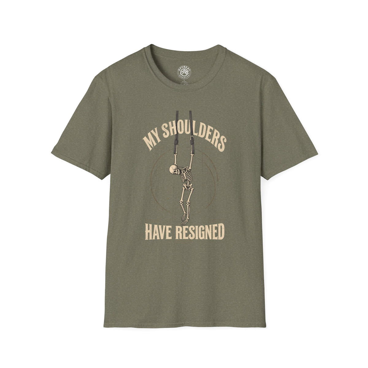 My Shoulders Have Resigned Skeleton Aerial Straps Shirt