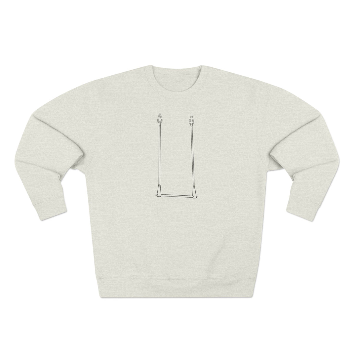 Minimalist Trapeze Crewneck Sweatshirt