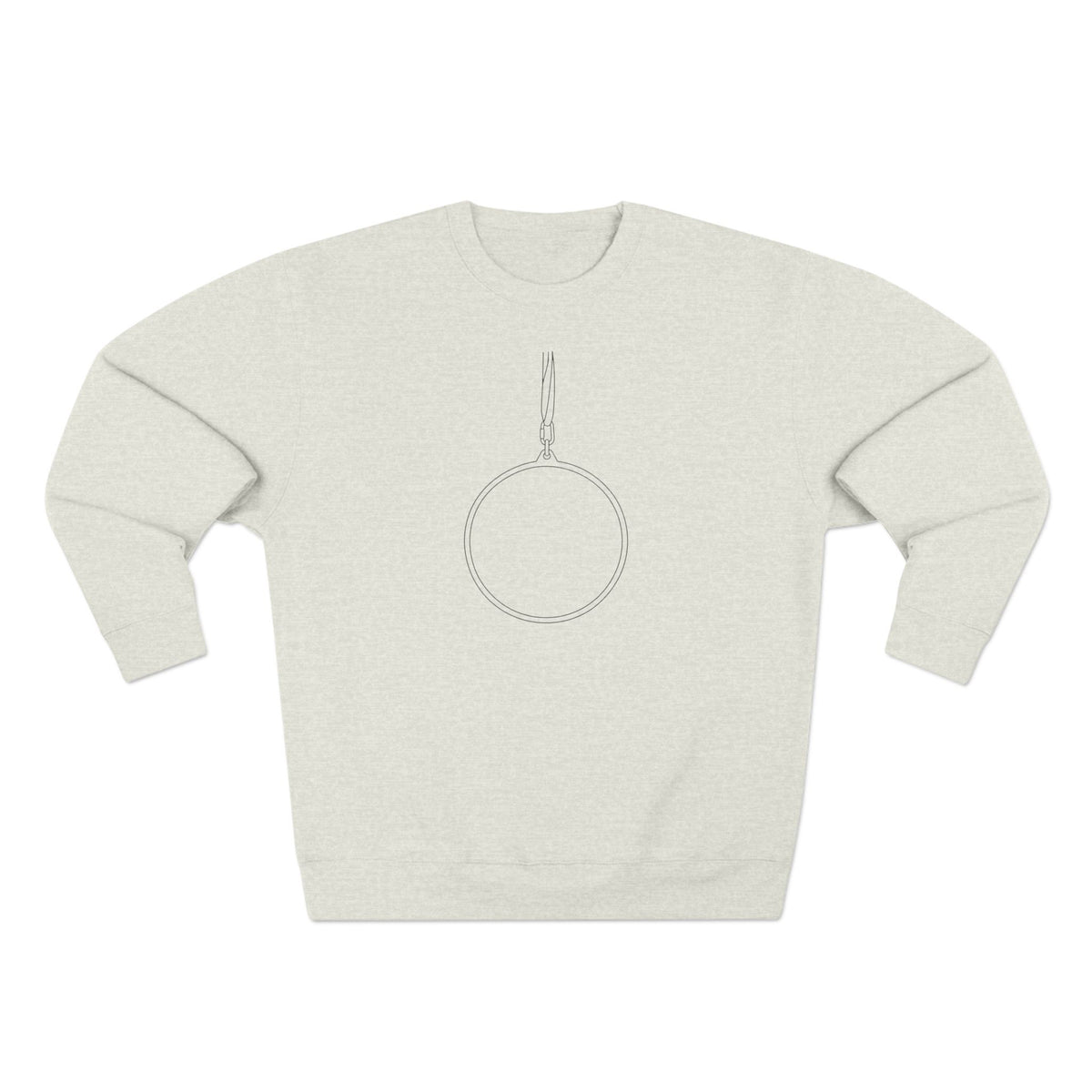 Minimalist Aerial Lyra Crewneck Sweatshirt