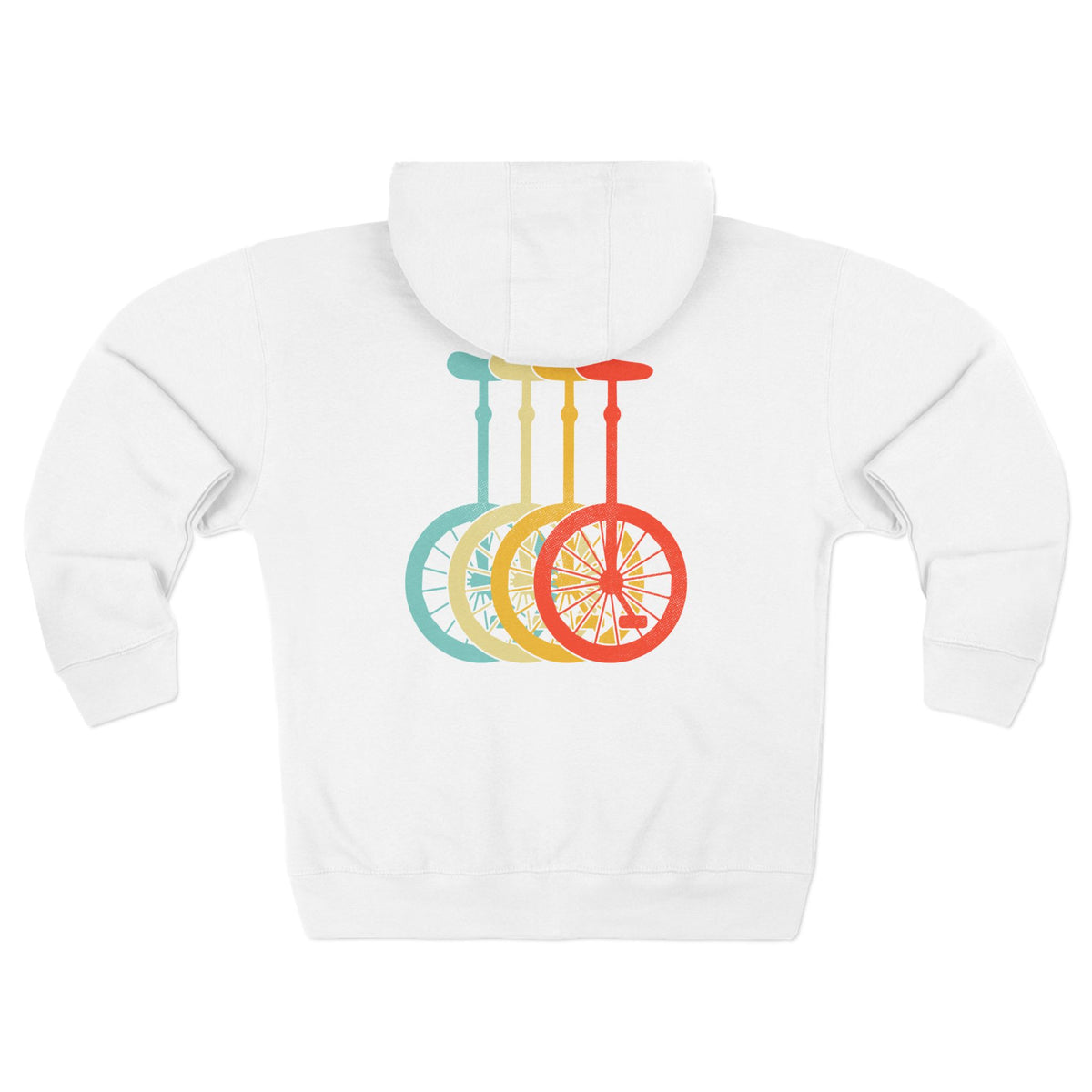 Ride Different Unicycle Zip Hoodie