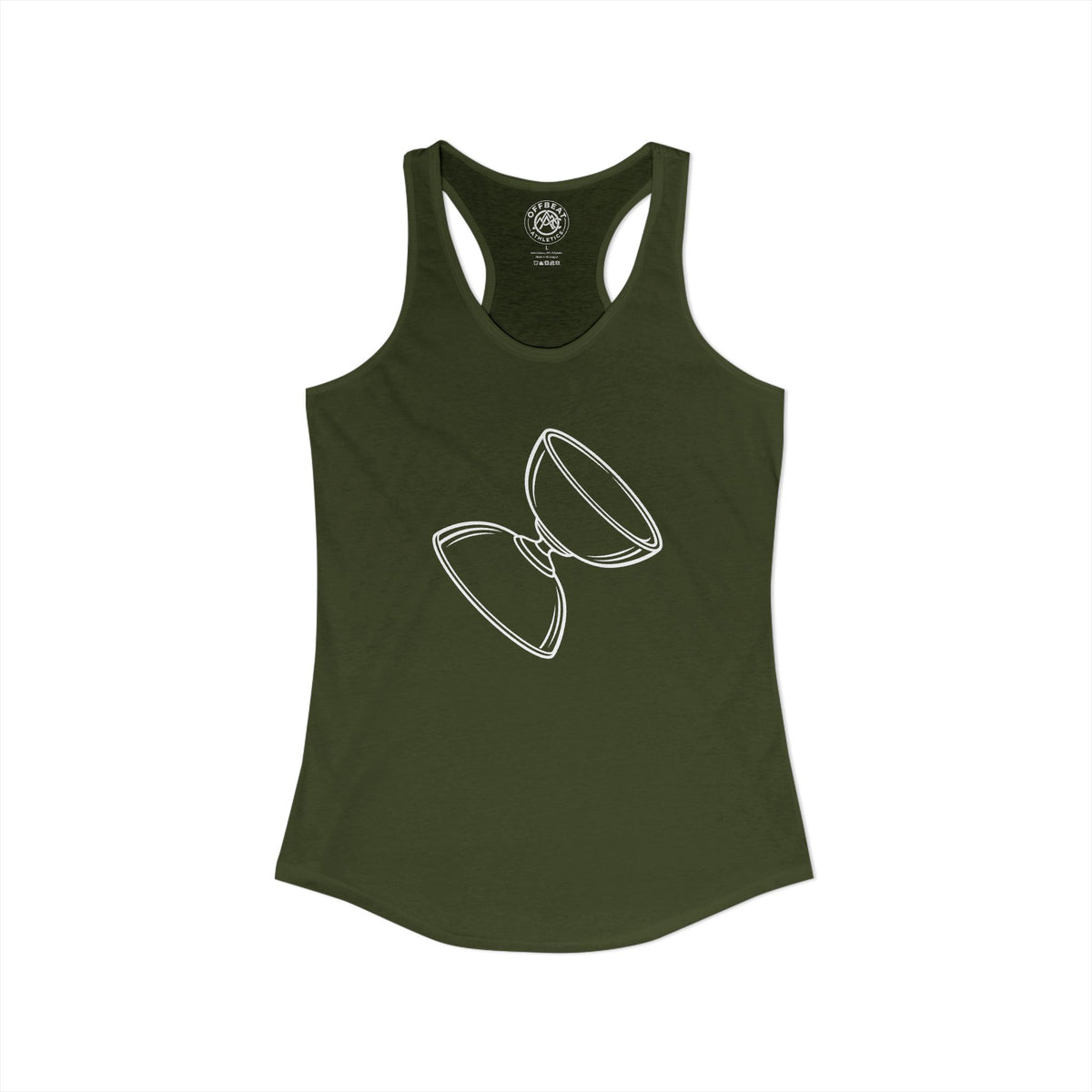 Women's Minimalist Diabolo Racerback Tank