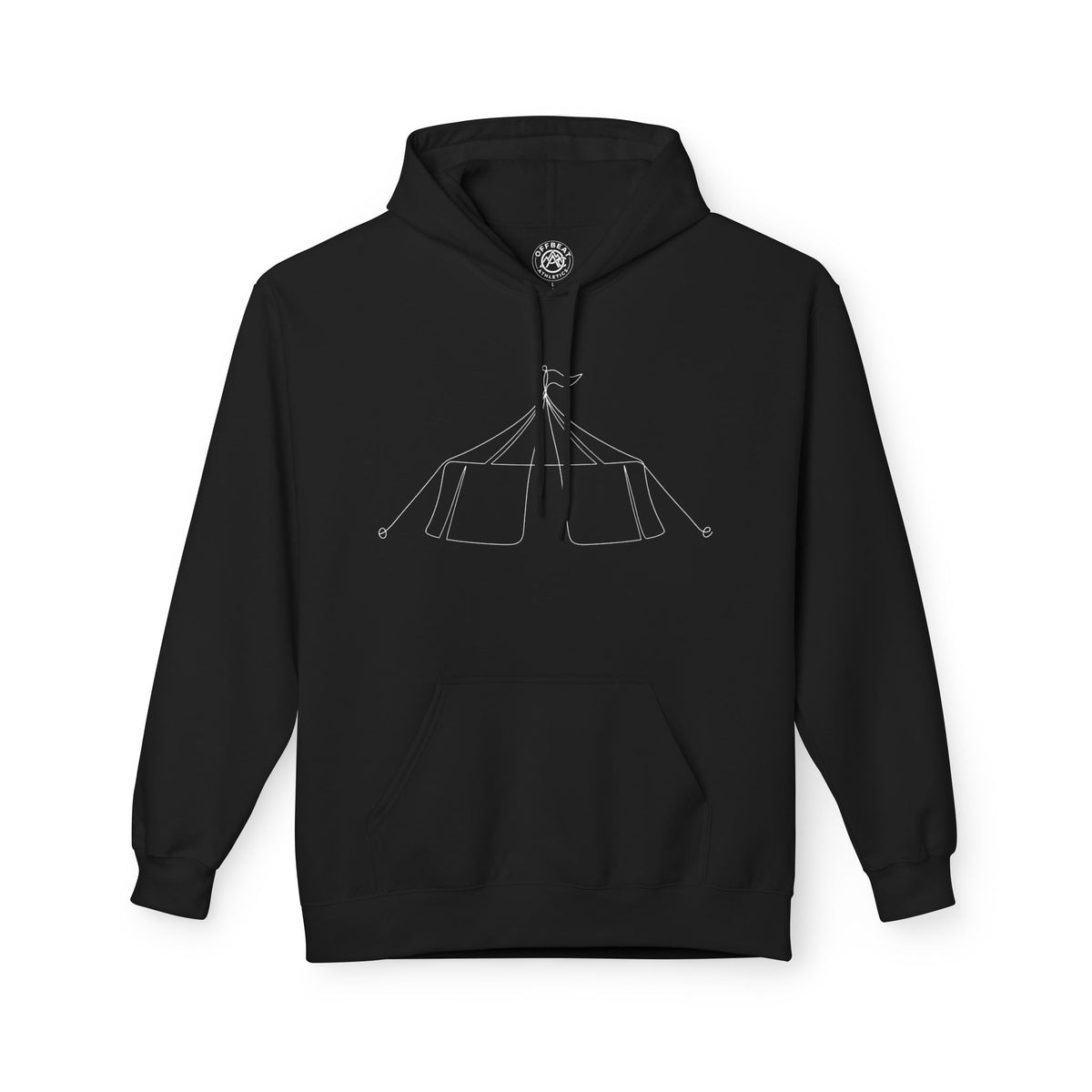 Minimalist Circus Tent Hoodie