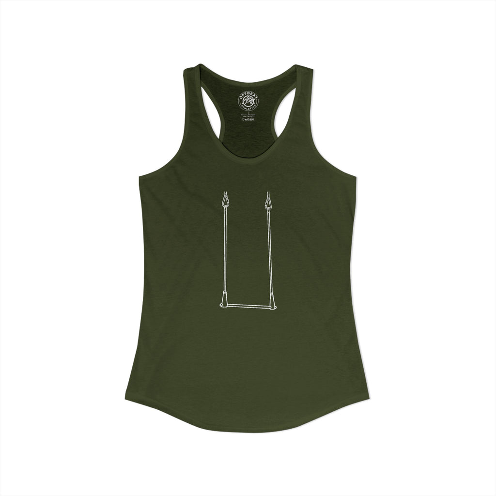 Women's Minimalist Trapeze Racerback Tank