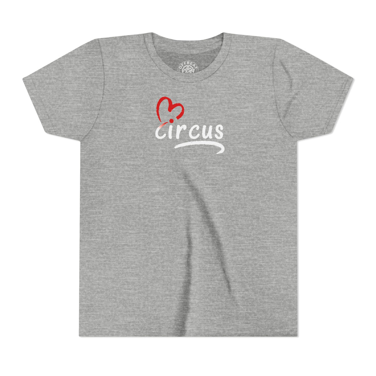 Youth Tee — Heart Circus Graphic Kids Shirt