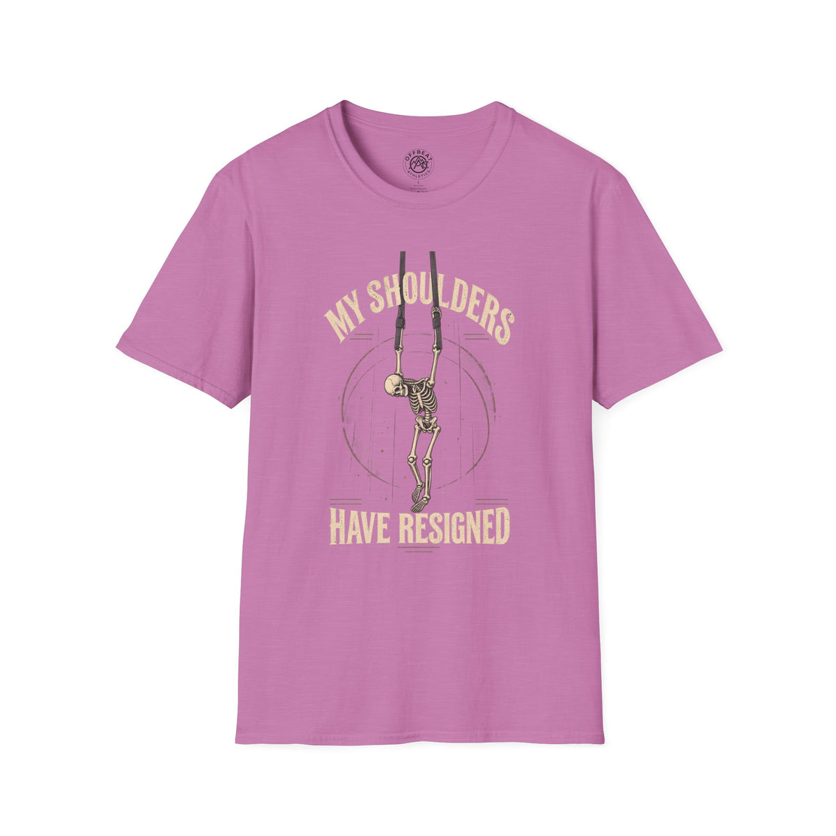 My Shoulders Have Resigned Skeleton Aerial Straps Shirt