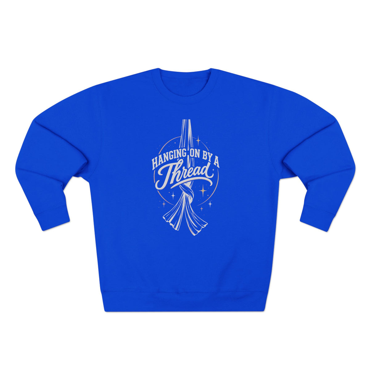 Hanging on by a Thread Aerial Silks Crewneck Sweatshirt