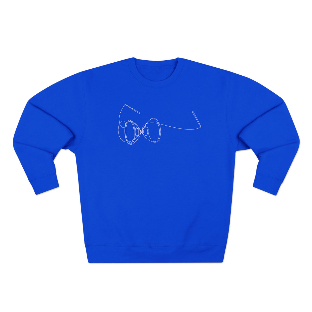 Line Art Diabolo Crewneck Sweatshirt