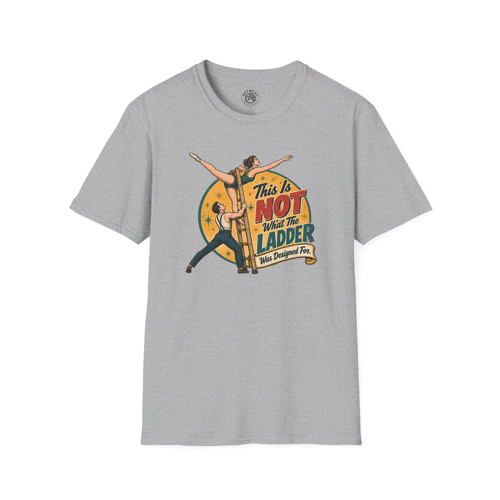This is Not What the Ladder was Designed For Roman Ladders T-Shirt