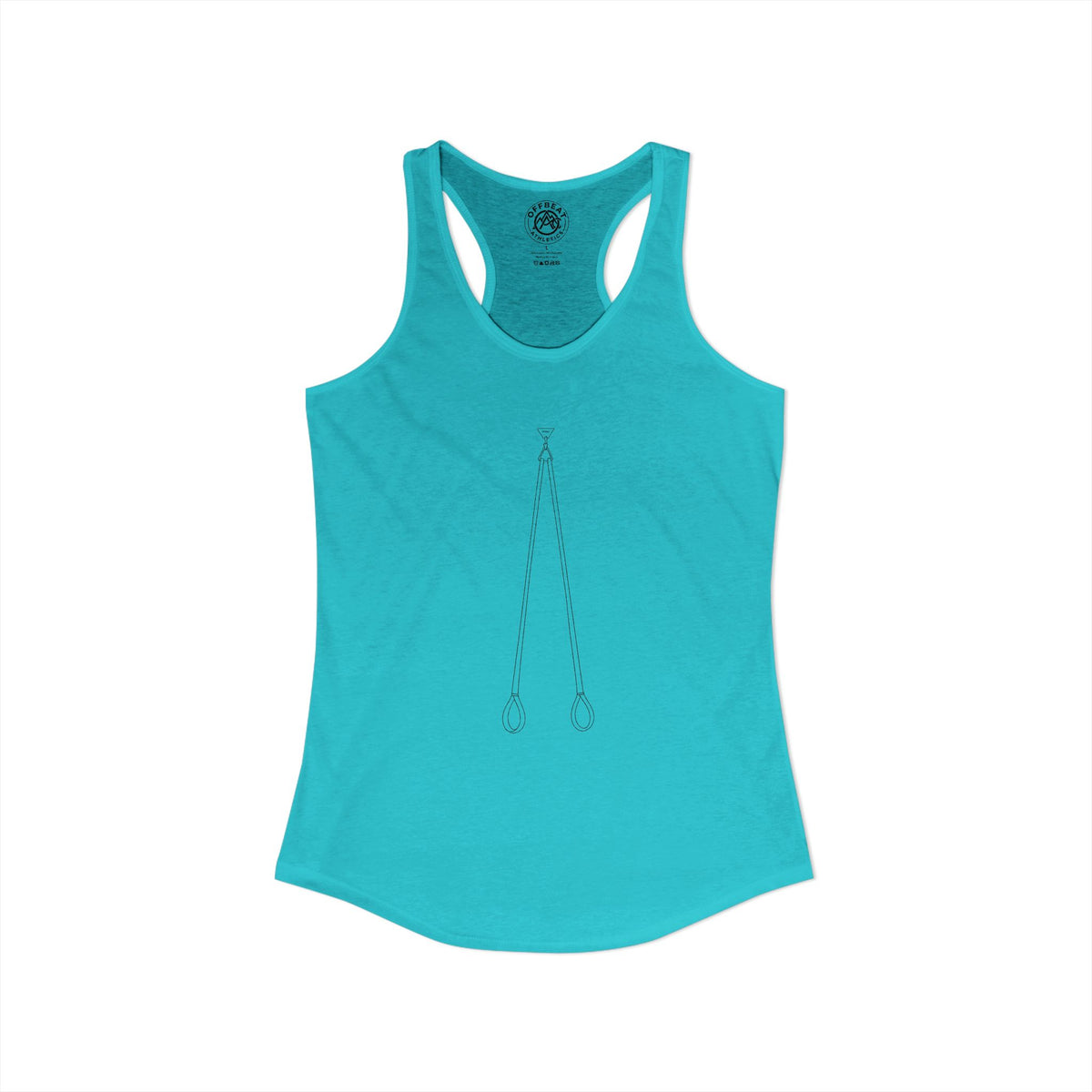 Women's Minimalist Aerial Straps Racerback Tank