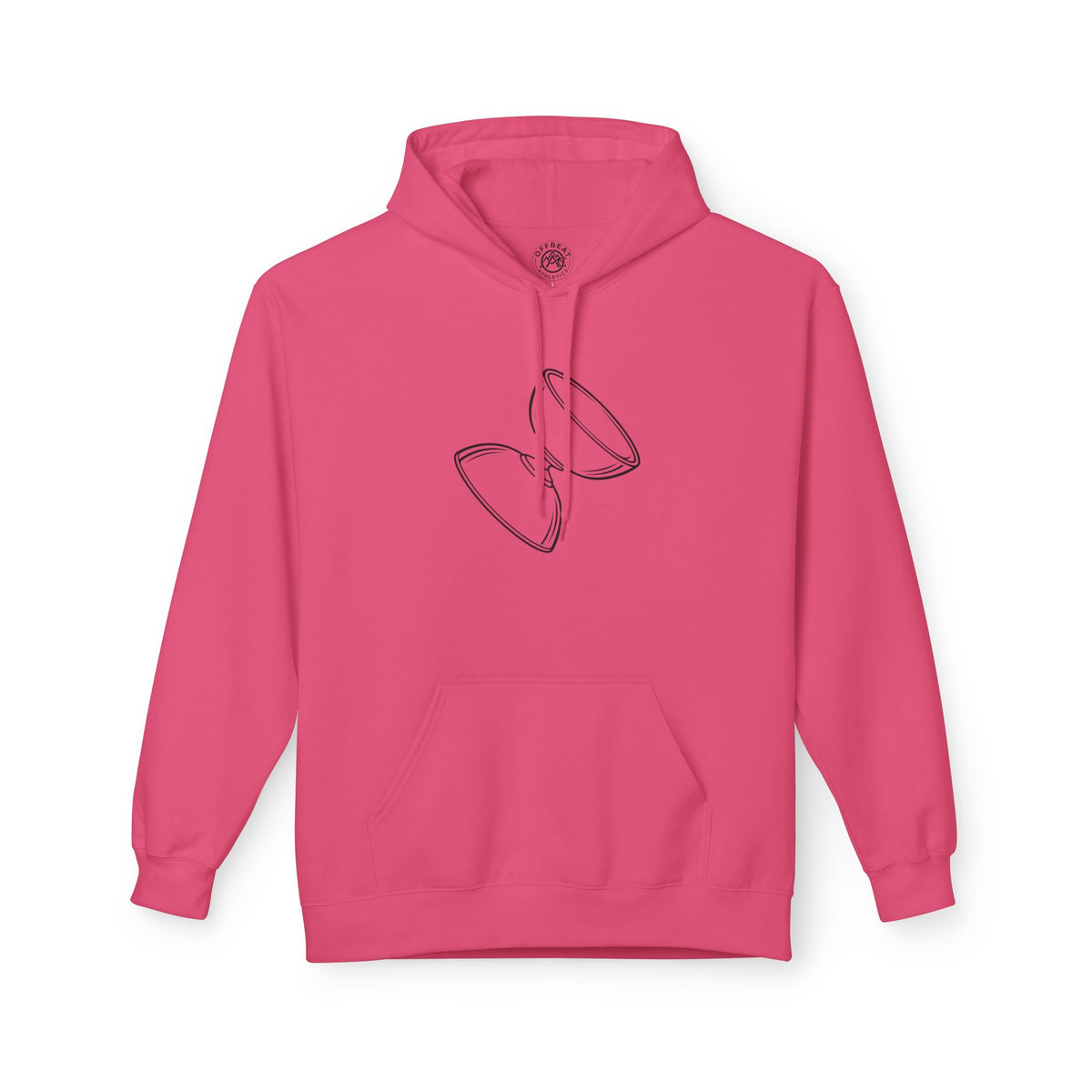 Minimalist Diabolo Fleece Hoodie
