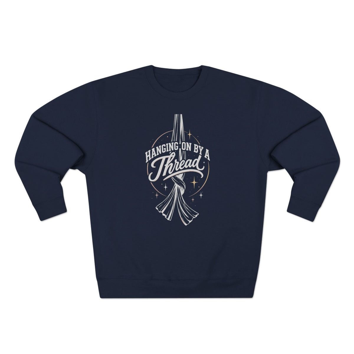 Hanging on by a Thread Aerial Silks Crewneck Sweatshirt