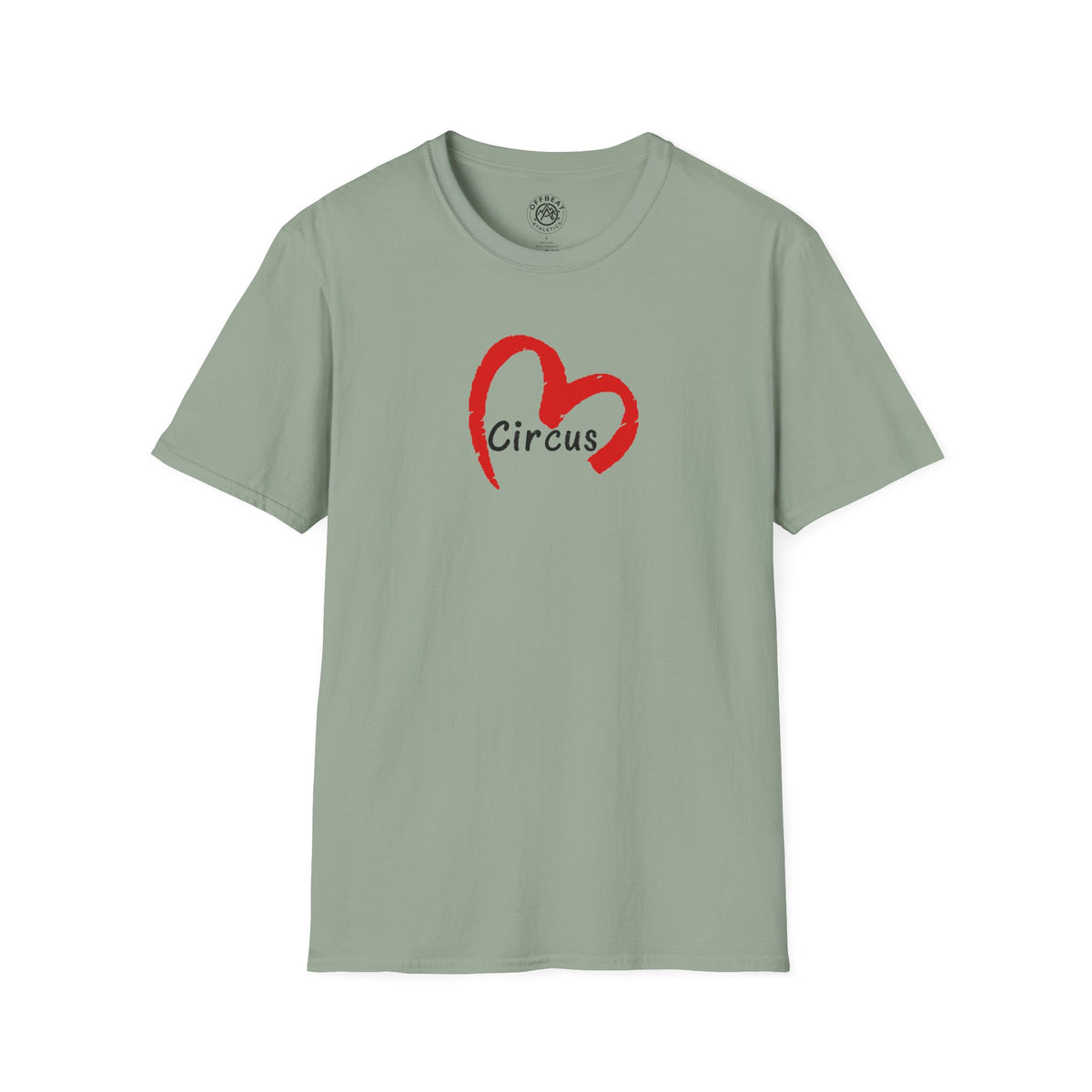 Large Heart Circus Love Graphic Tee