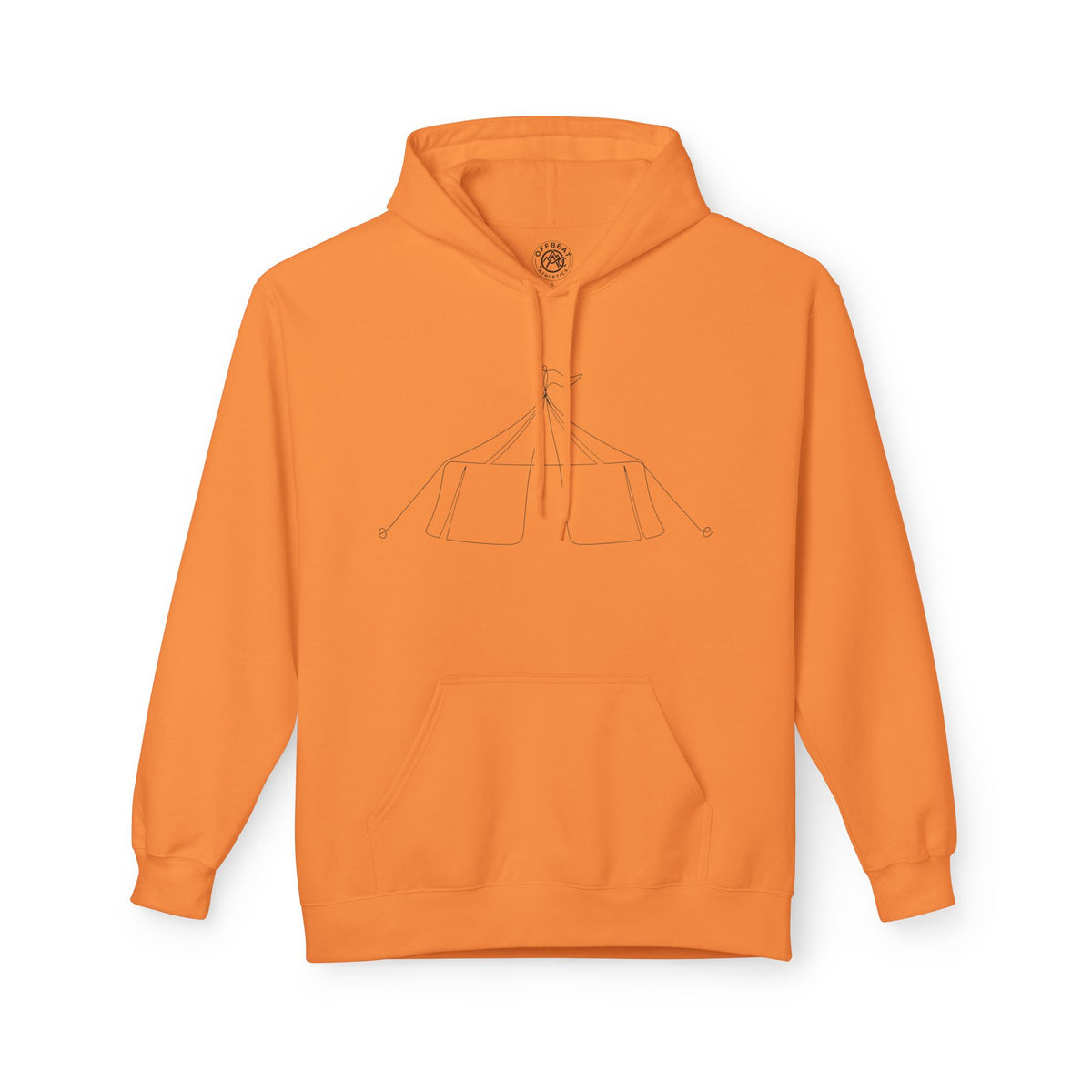Minimalist Circus Tent Hoodie