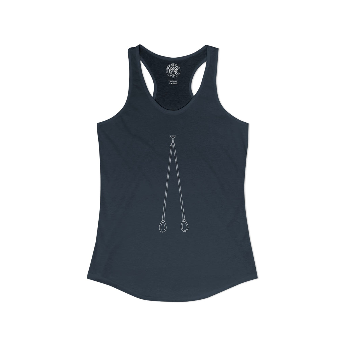 Women's Minimalist Aerial Straps Racerback Tank