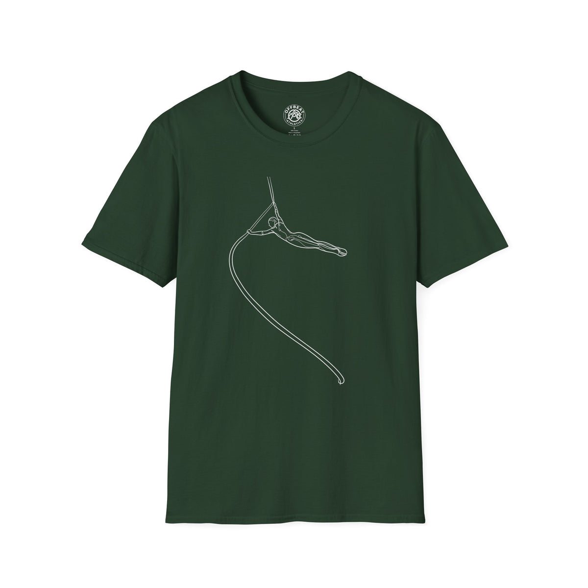 Line Art Spanish Web Spinning Aerialist T-Shirt
