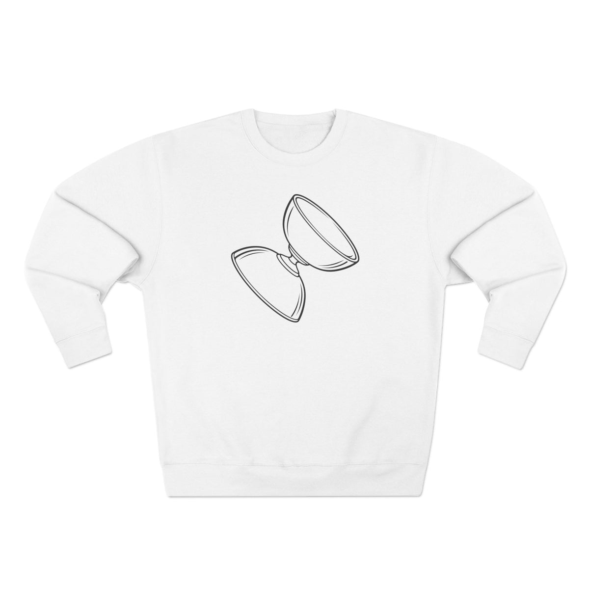 Minimalist Diabolo Crewneck Sweatshirt
