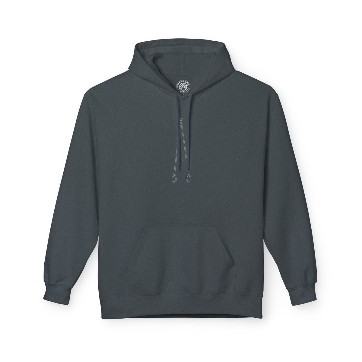 Minimalist Aerial Straps Fleece Hoodie