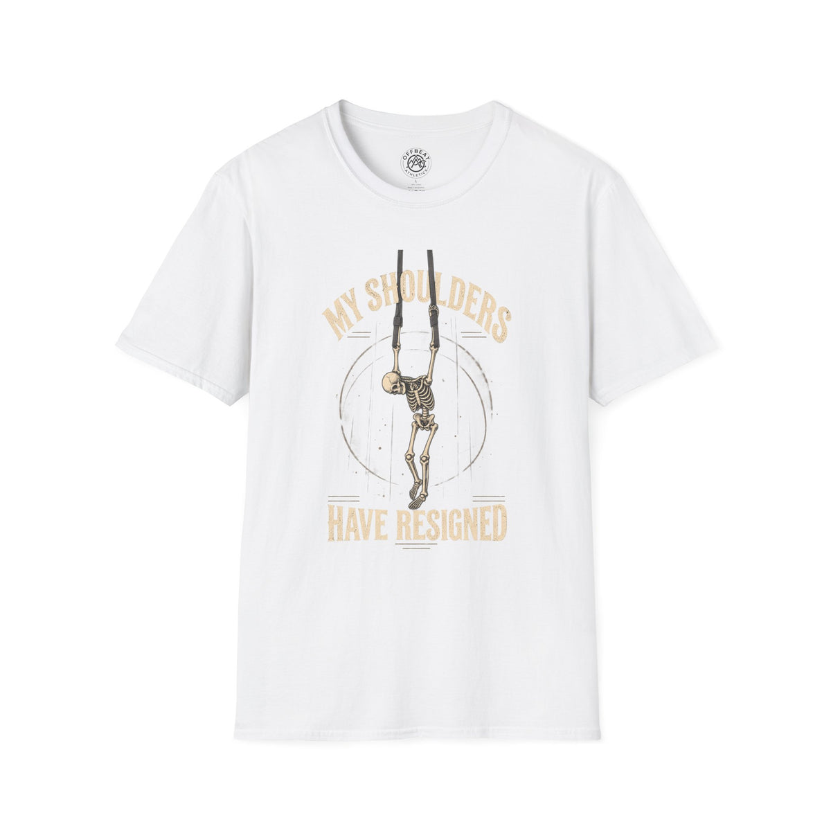 My Shoulders Have Resigned Skeleton Aerial Straps Shirt