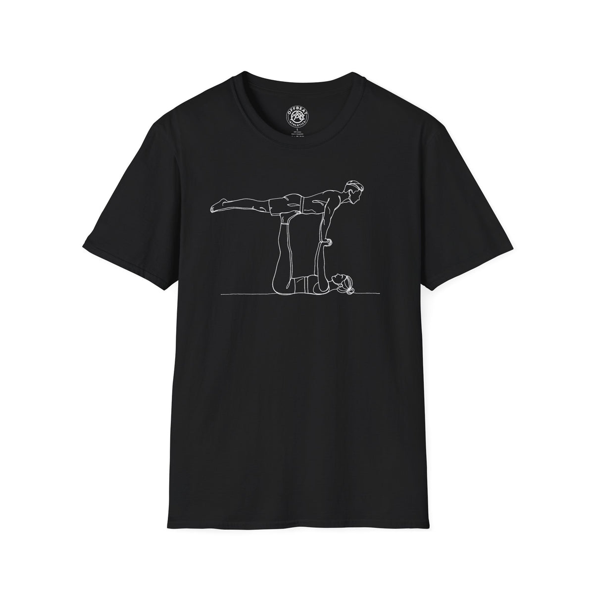 Risley Line Art | Female Base & Male Flyer T-Shirt
