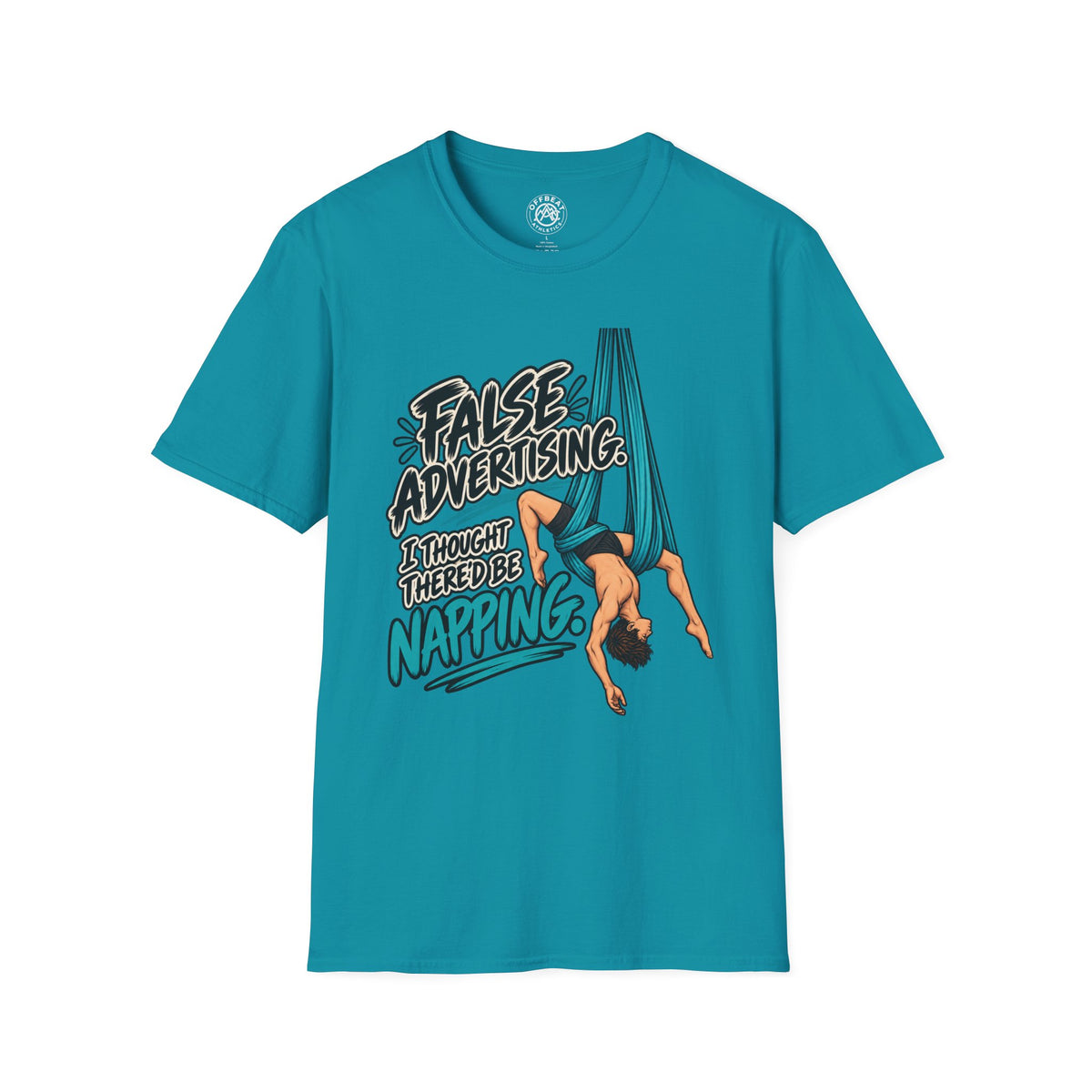 False Advertising Funny Aerial Hammock Male T-Shirt
