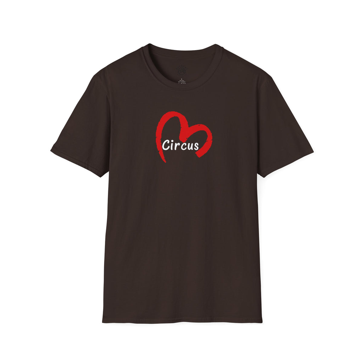 Large Heart Circus Love Graphic Tee