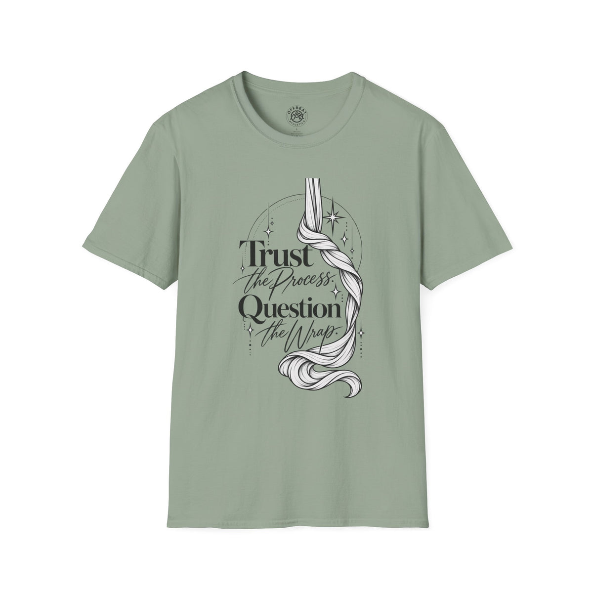 Trust the Process Question the Wrap Narrative T-Shirt