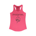 Aerial Lyra Racerback Tank Top - Powered by Grip Strength Graphic Tee