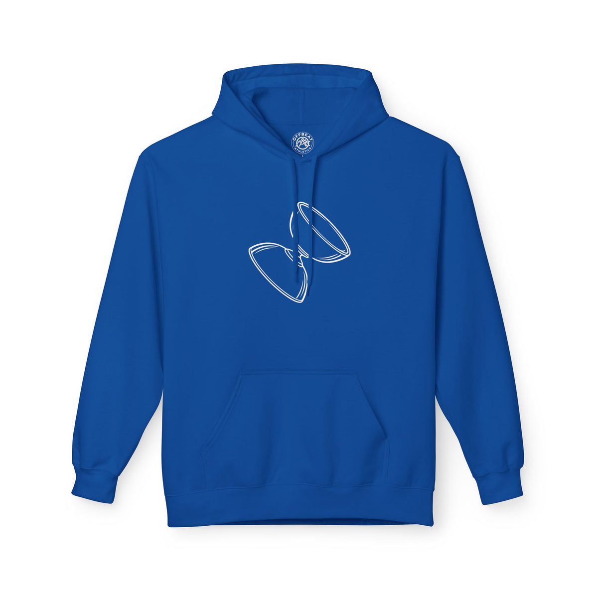 Minimalist Diabolo Fleece Hoodie
