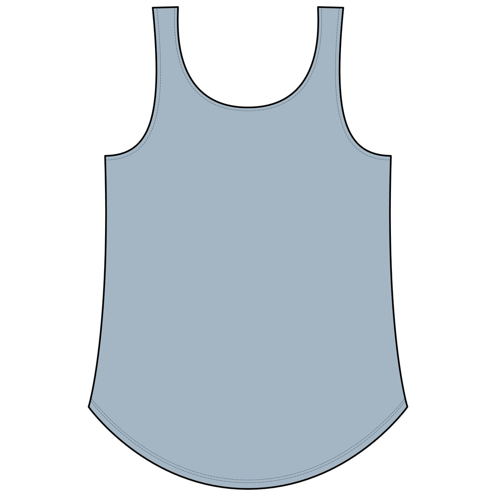 Aerial Silhouette Tank — "Just Hanging Around" Festival Tank Top