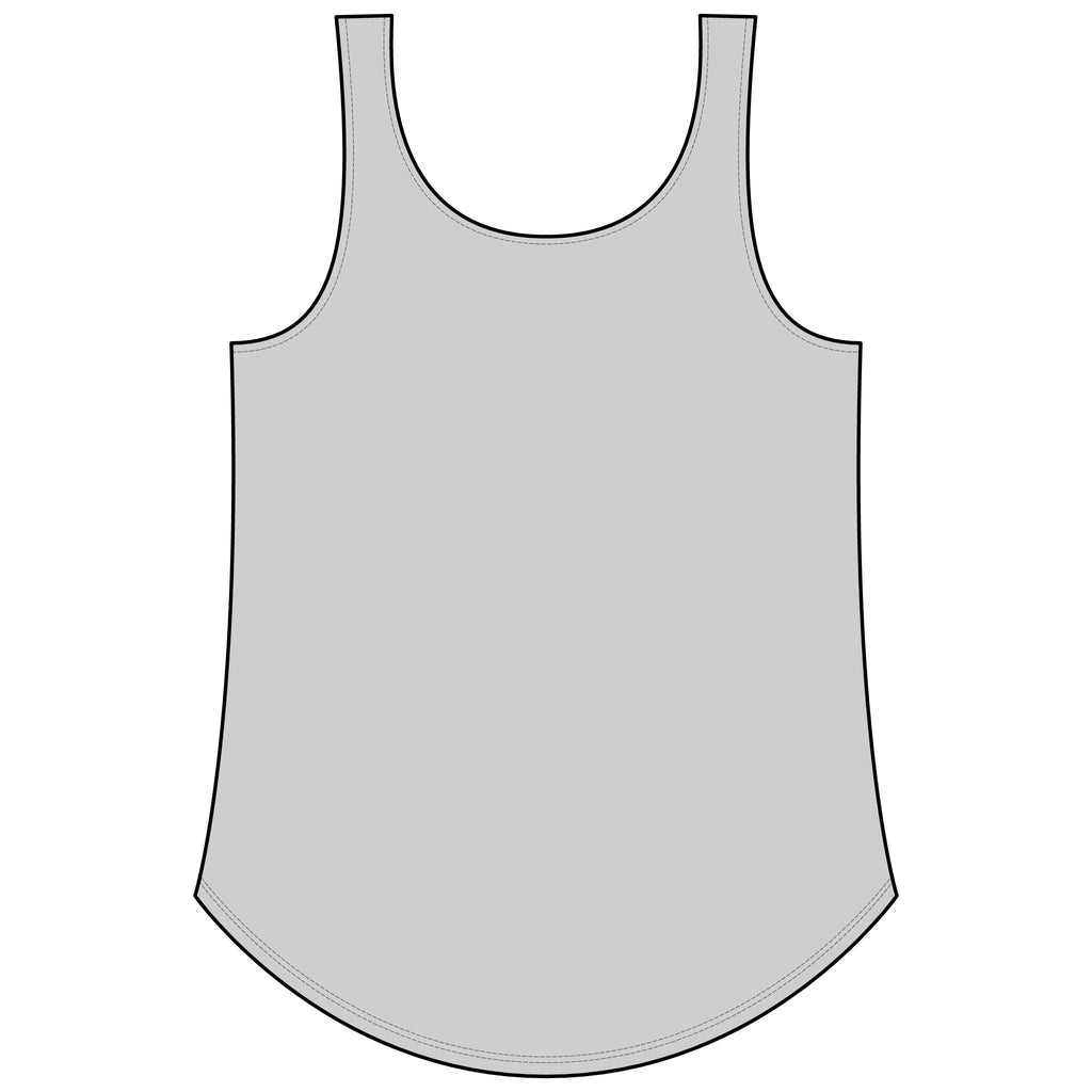 Aerial Silhouette Tank — "Just Hanging Around" Festival Tank Top