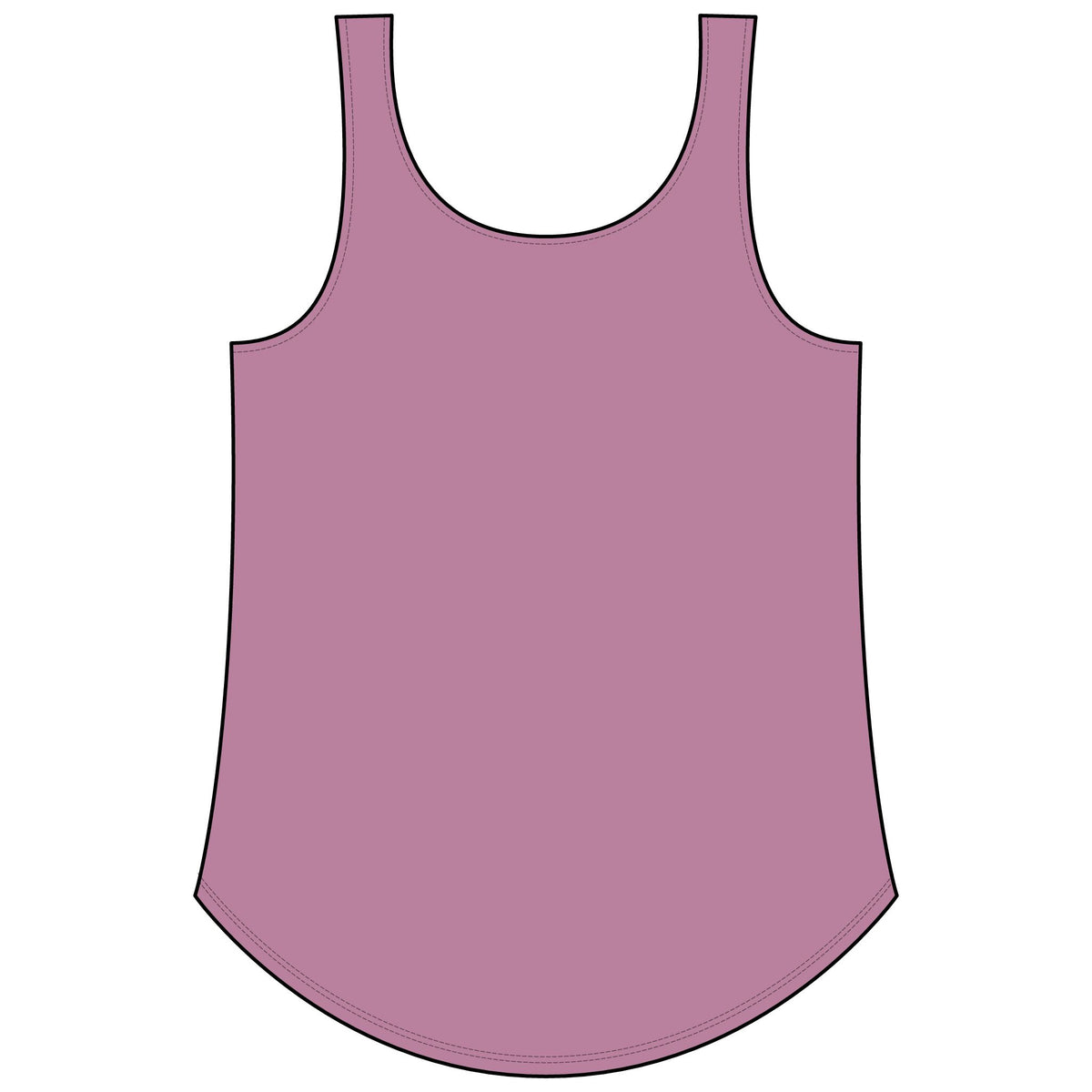 Aerial Silhouette Tank — "Just Hanging Around" Festival Tank Top