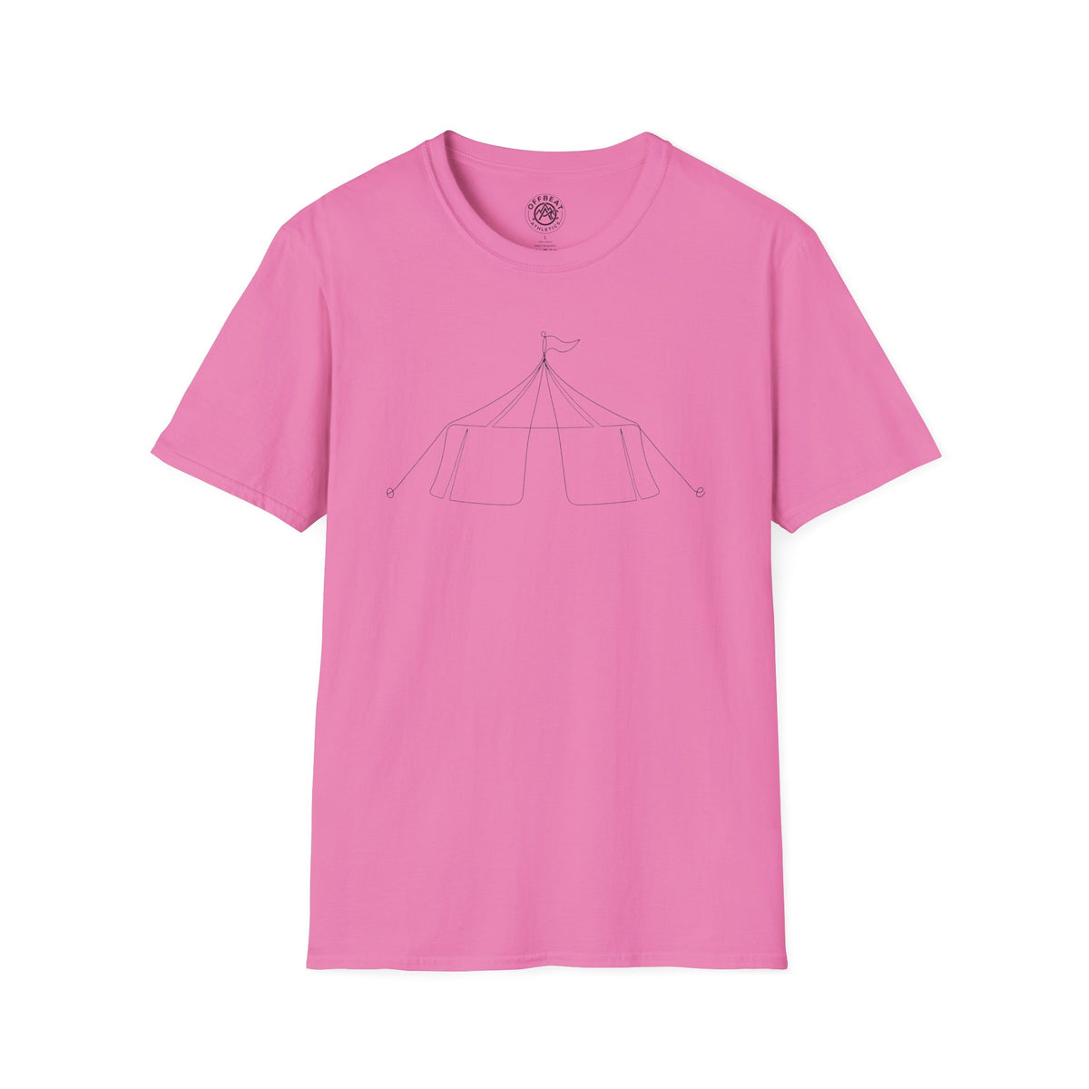 Circus Tent Line Art Tee