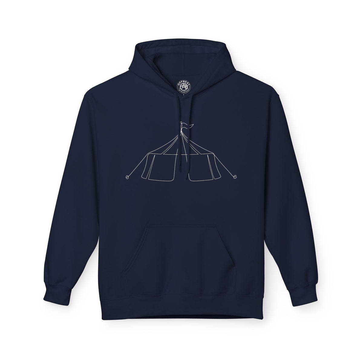 Minimalist Circus Tent Hoodie