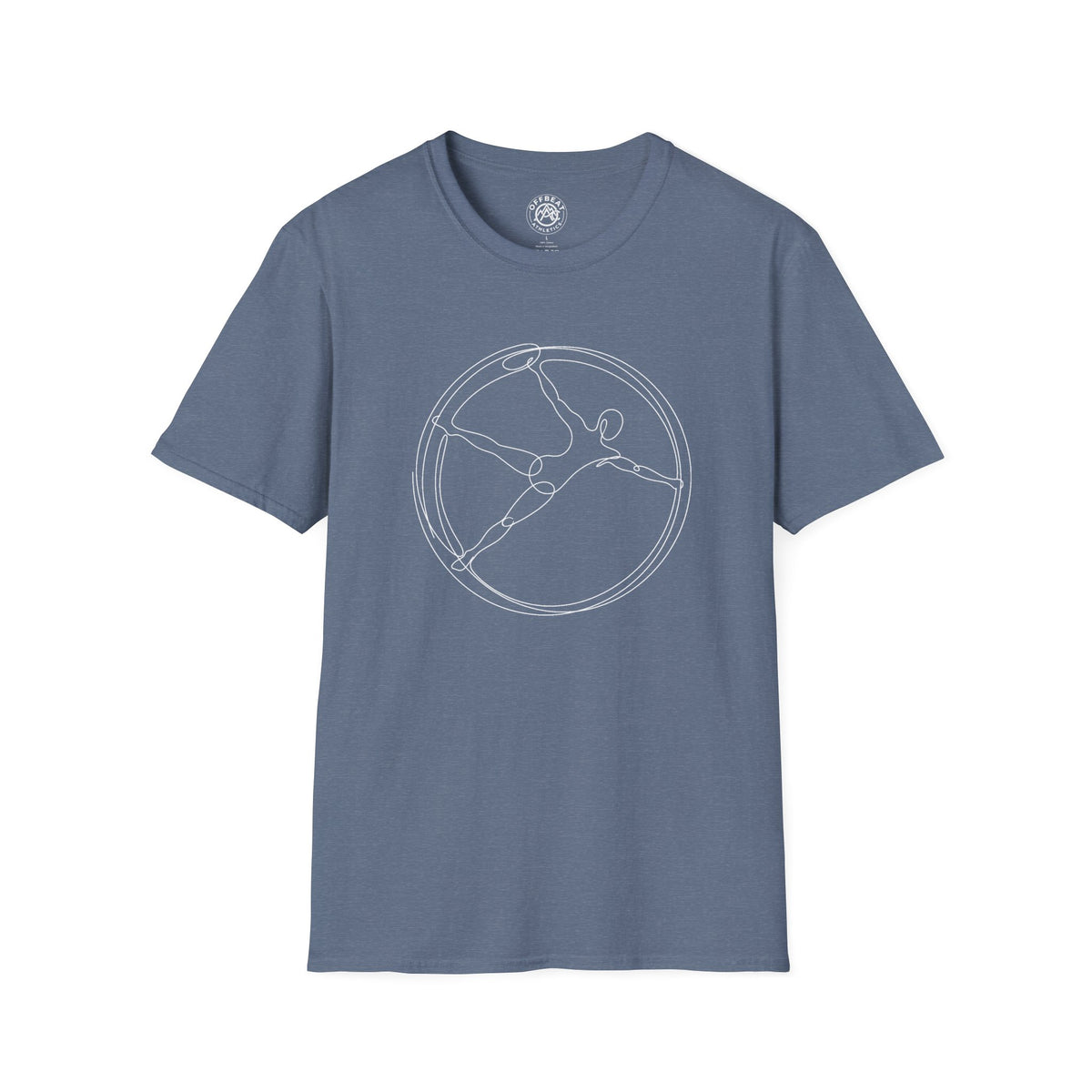 Line Art German Gym Wheel T-Shirt