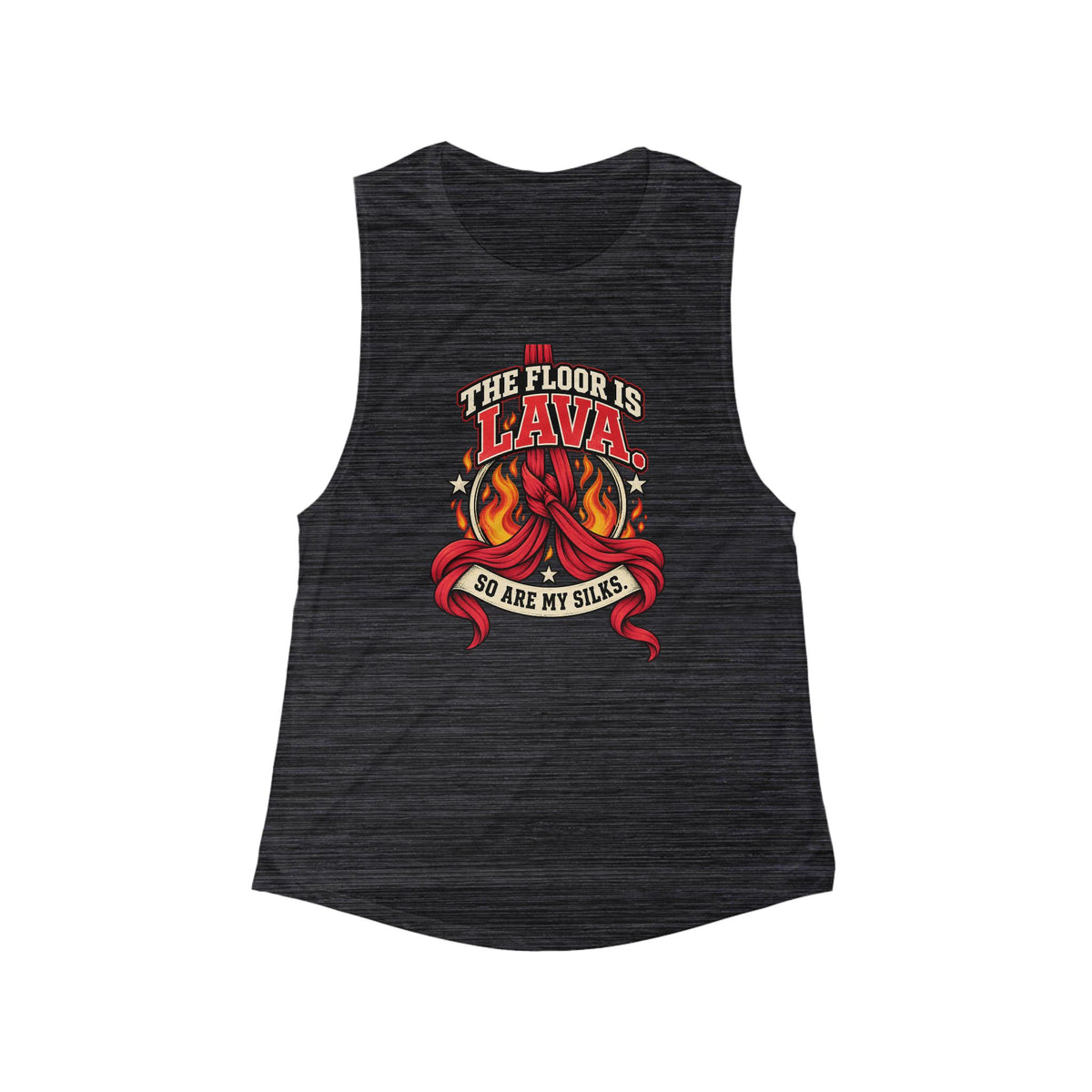 The Floor Is Lava Women's Muscle Tank