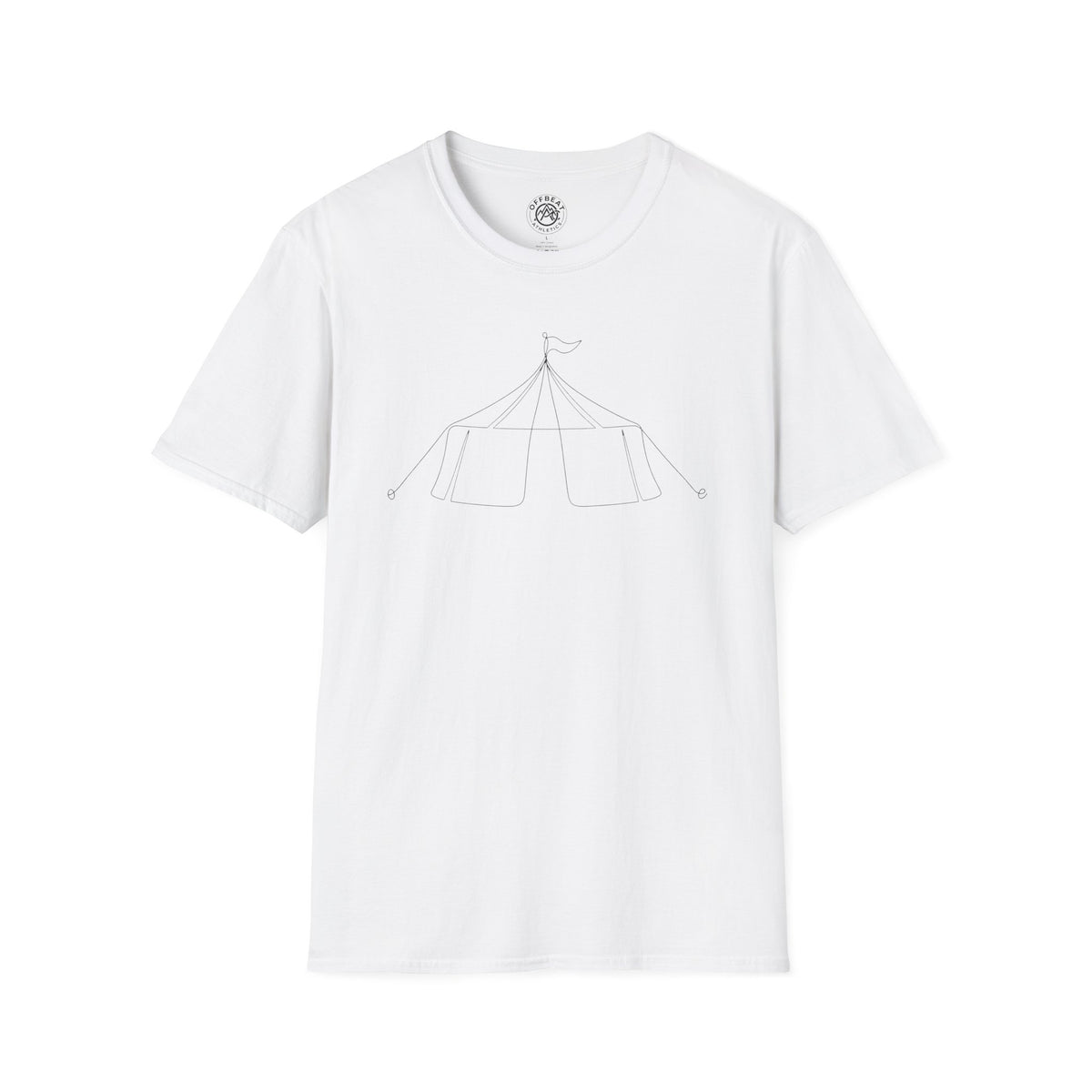 Circus Tent Line Art Tee