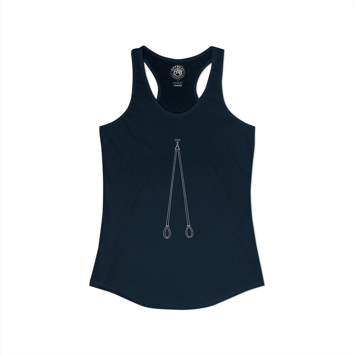 Women's Minimalist Aerial Straps Racerback Tank