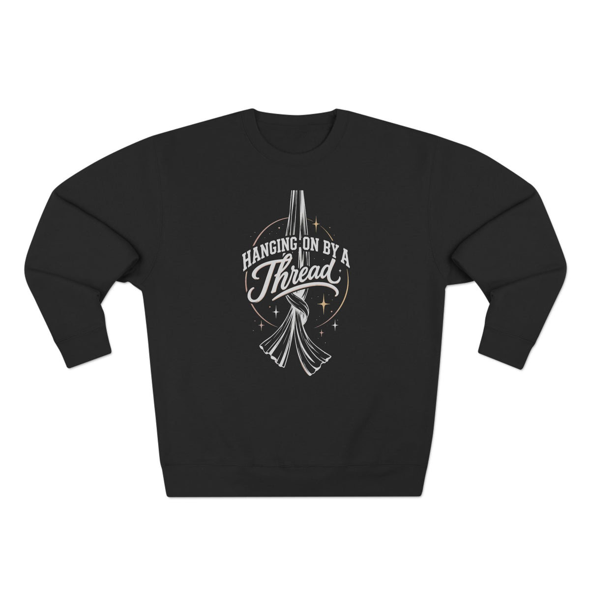 Hanging on by a Thread Aerial Silks Crewneck Sweatshirt