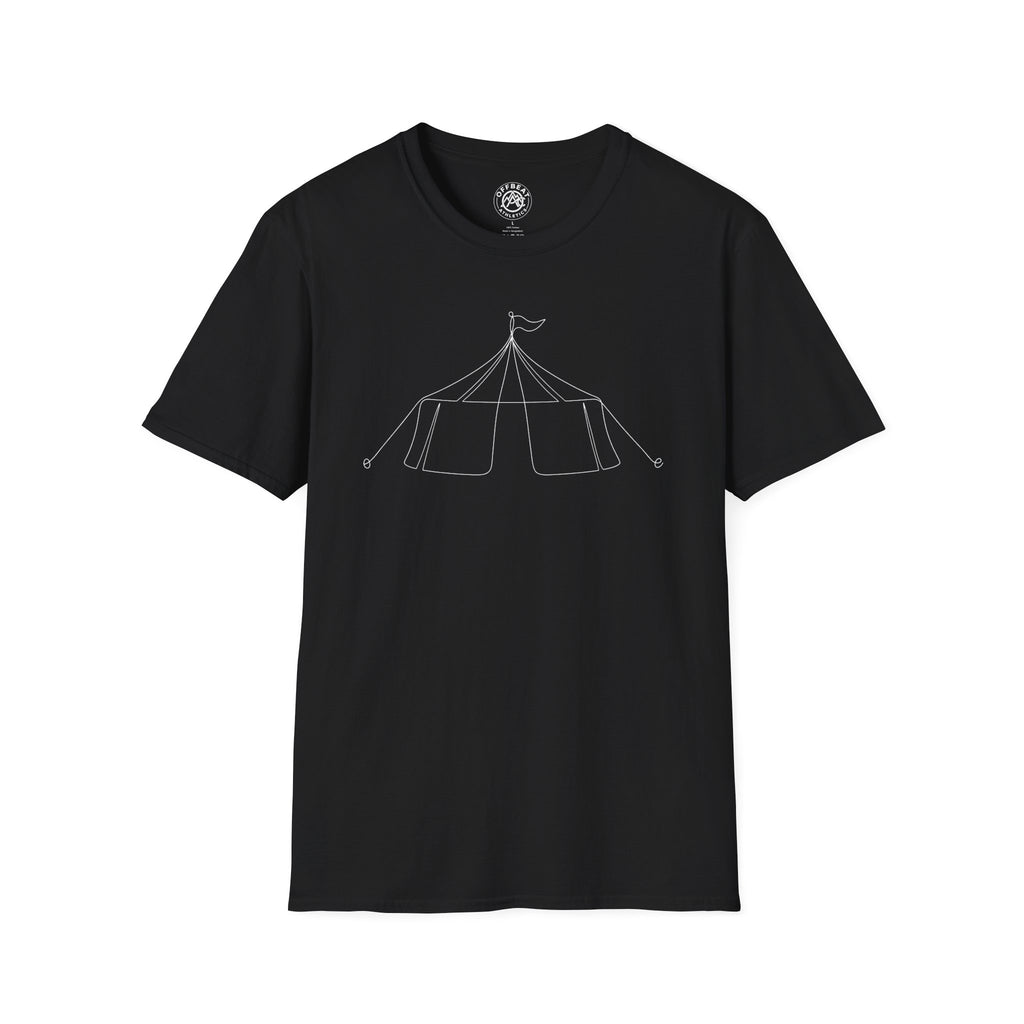 Circus Tent Line Art Tee