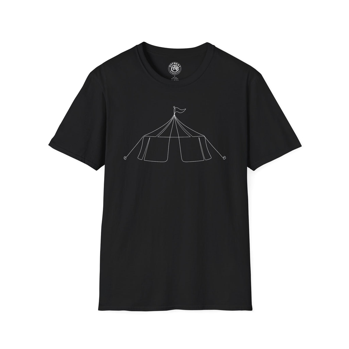 Circus Tent Line Art Tee