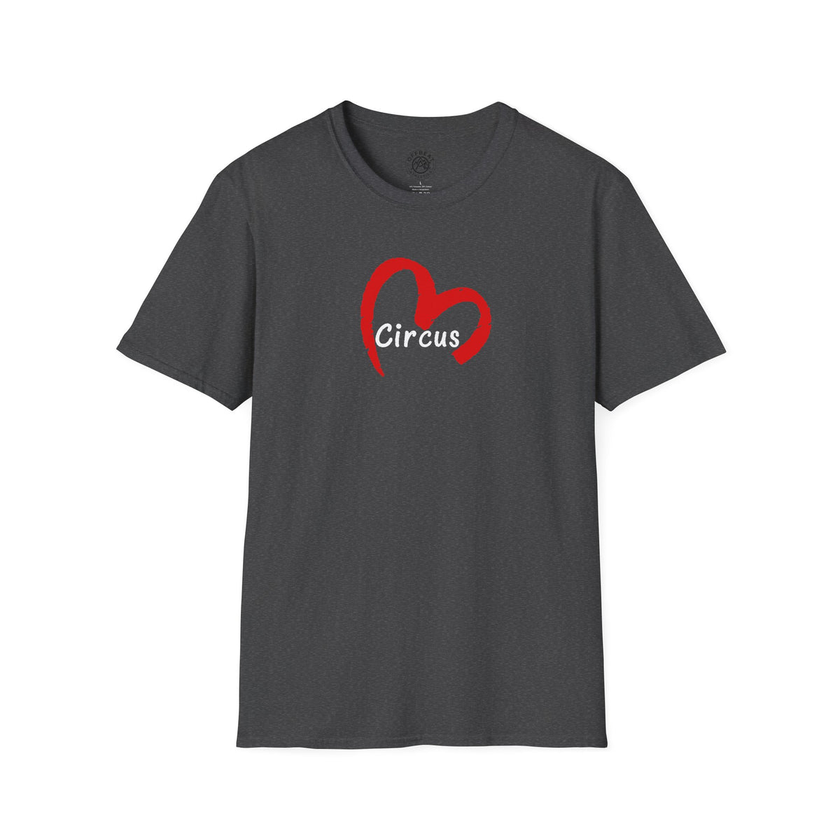Large Heart Circus Love Graphic Tee