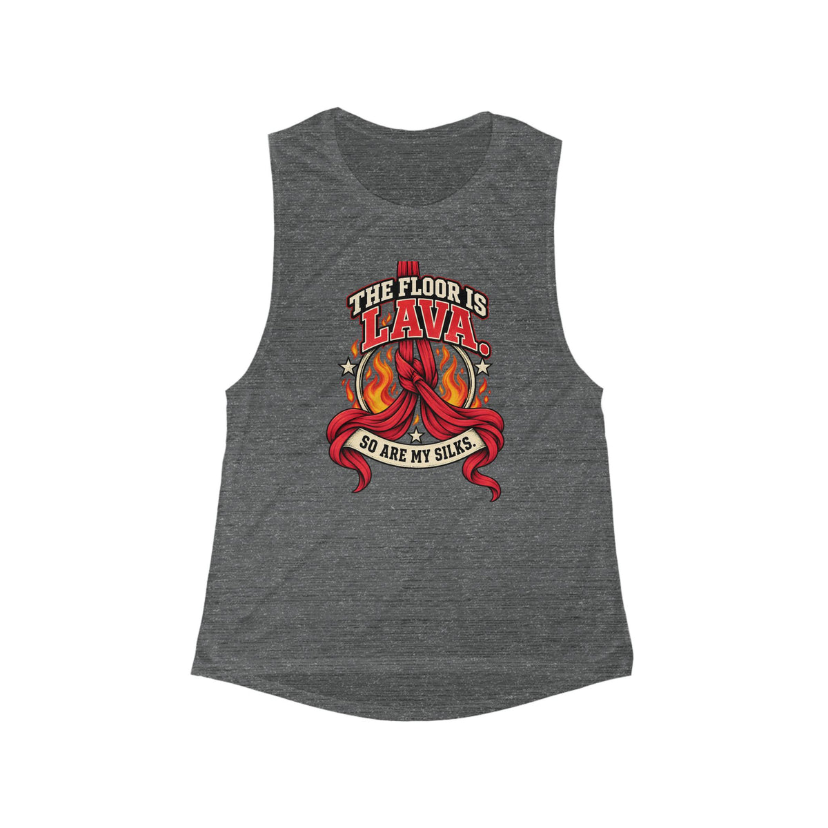 The Floor Is Lava Women's Muscle Tank