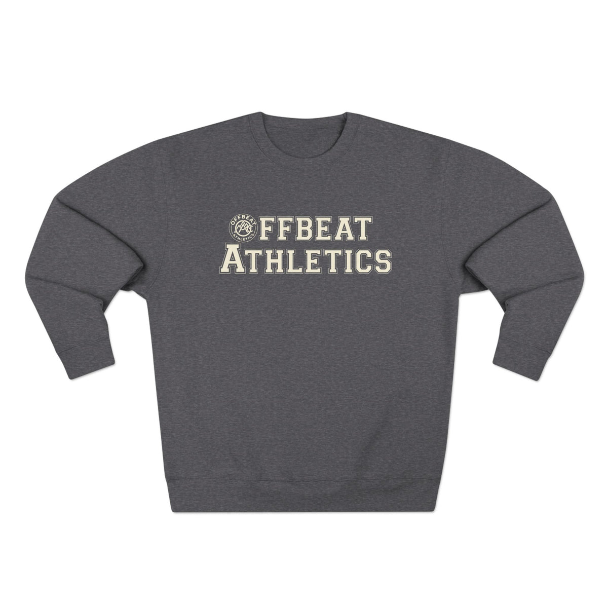 Offbeat Athletics Crewneck Sweatshirt — Vintage Collegiate Athletic Pullover