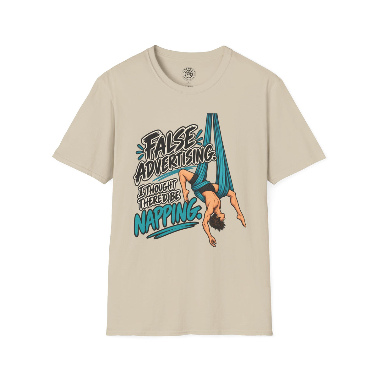 False Advertising Funny Aerial Hammock Male T-Shirt