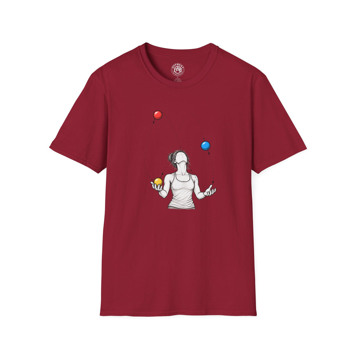 Female Juggling Pattern Shirt