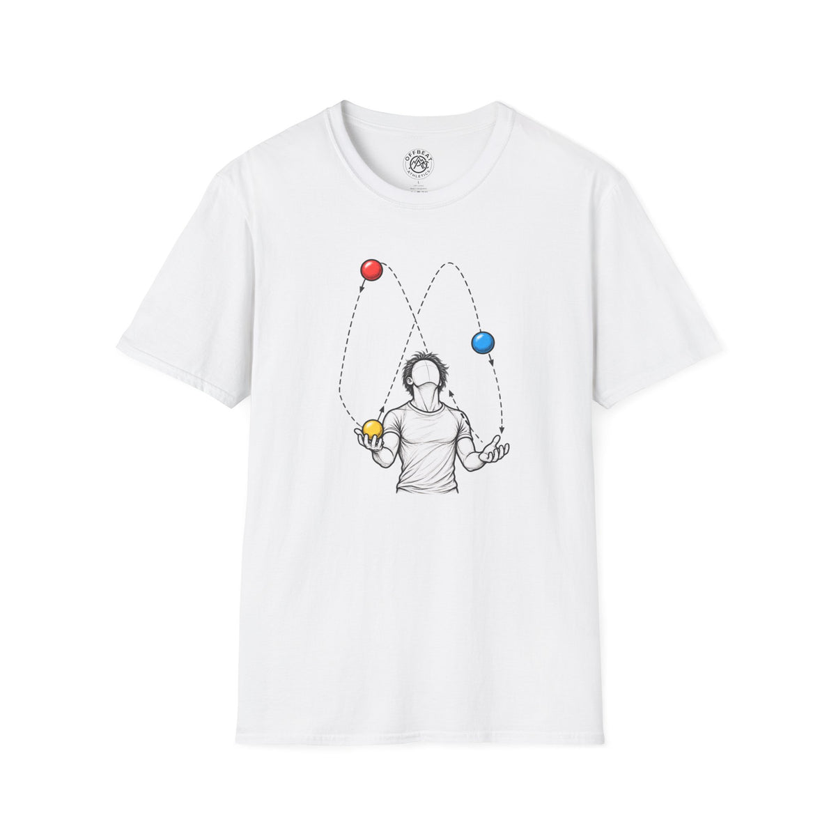 Male Juggling Pattern Shirt