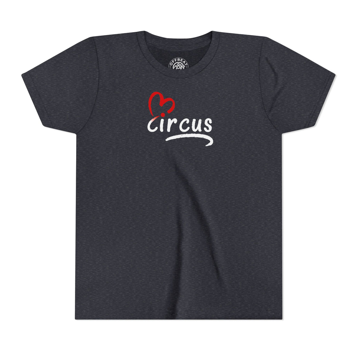 Youth Tee — Heart Circus Graphic Kids Shirt